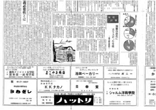 浦和西高新聞第１０３号　３頁　下